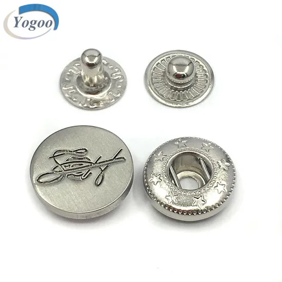 Cpsia Certifications Custom Carved Functional Versatility Metal Button Jeans 