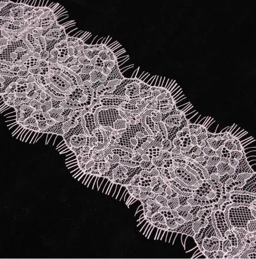 New Fashion High Quality Custom Factory Nylon Eyelash Lace 