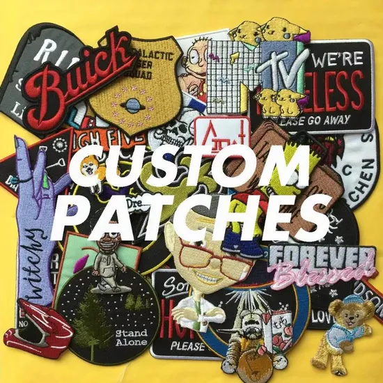 China Factory Metallic Thread Patches Wholesale Applique Custom Logo Thermal Adhesive Fashion Fabric Embroidery Patches Flowers 